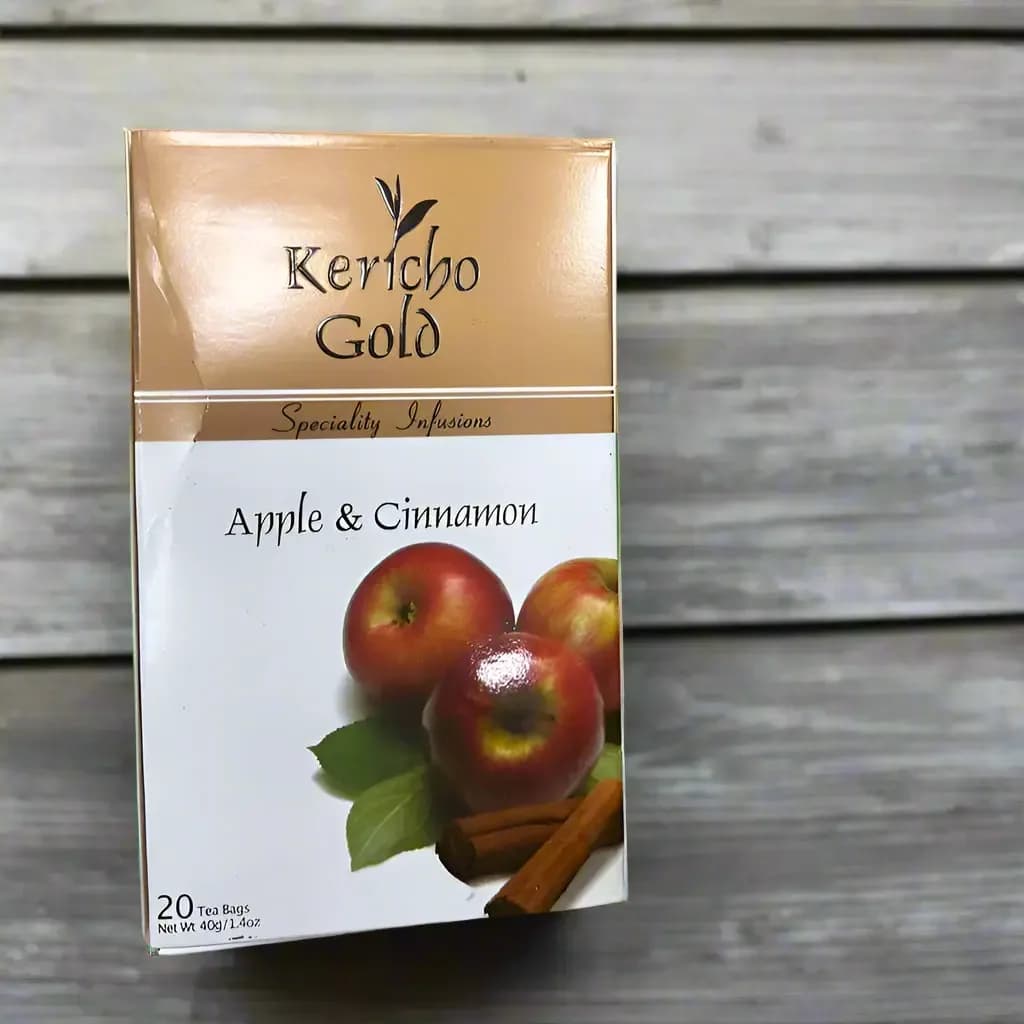 Kericho Gold Apple & Cinnamon Specialty Infusions Tea, 40 g