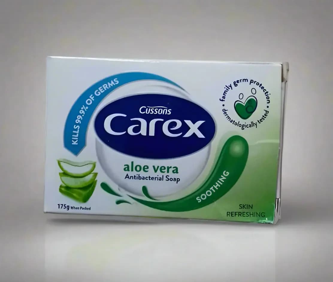 Cussons Carex Aloe Vera Antibacterial Soap 175g