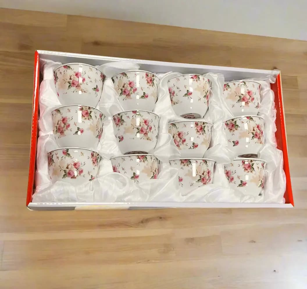 Solecasa Porcelain Cawa Cup 12pcs