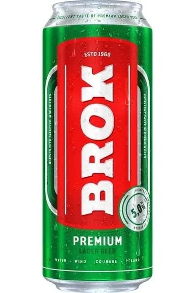 BROK Premium Lager Beer 500ml