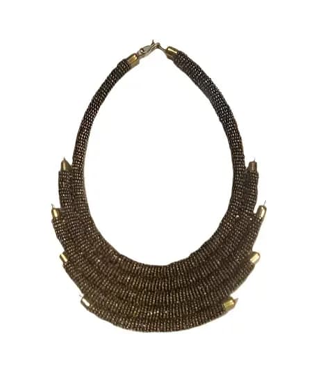 Handmade Small Beads Necklace/Urunigi 1pc