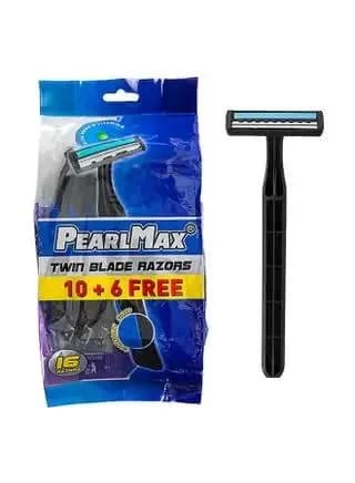 PearlMax Twin Blade Razors 12pcs