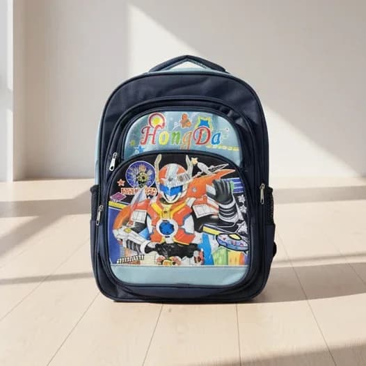 HongDa Mech Hero Dark Blue Backpack