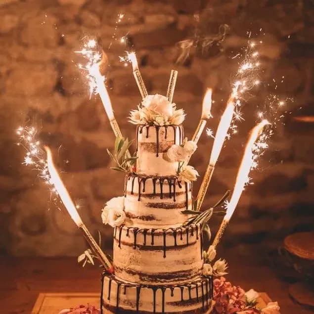 Cake Sparking Candle /6pcs