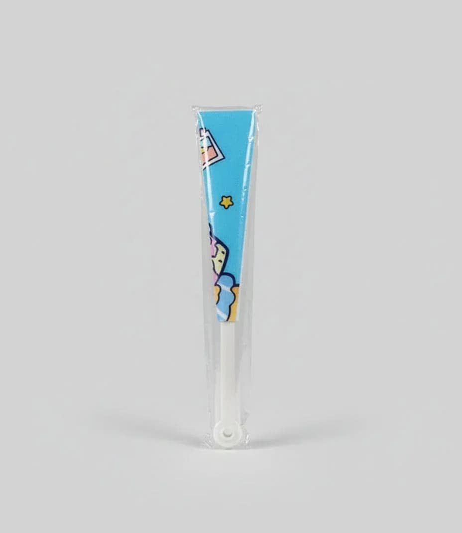 Portable Cartoon-Themed Folding Hand Fan