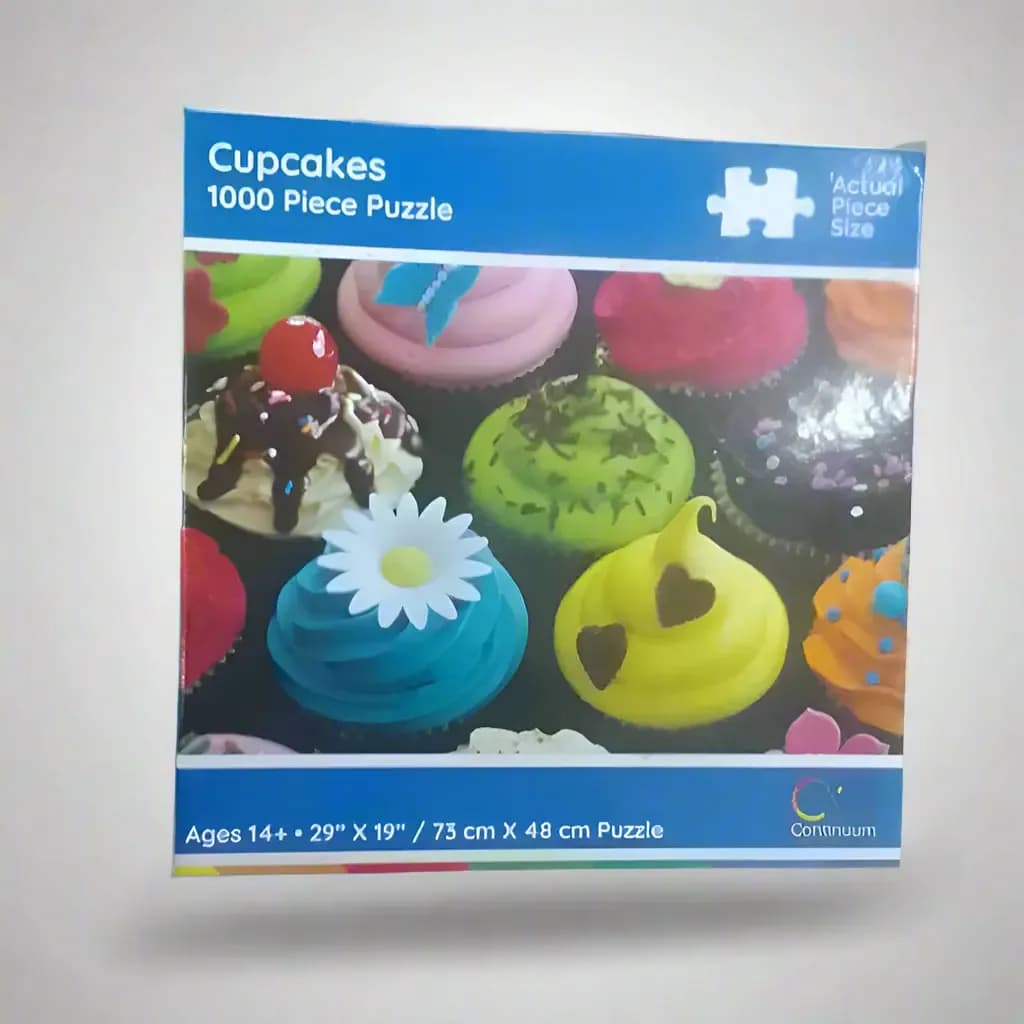 Continuum Cupcakes 1000 Piece Puzzle