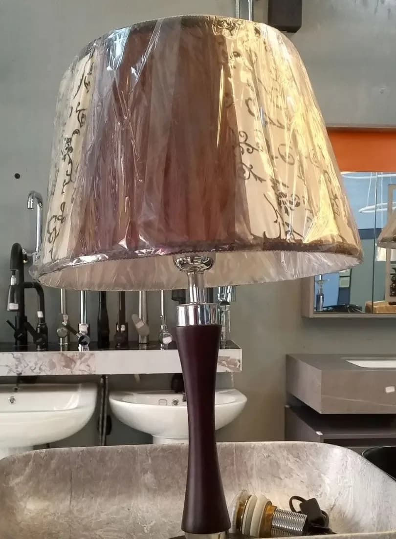 Dark-Brown Table Lamp