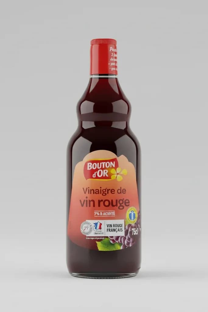 Bouton d'Or Vinaigre de Vin Rouge (Red Wine Vinegar)
