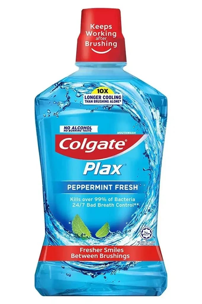 Colgate Plax Antibacterial Peppermint 500ml