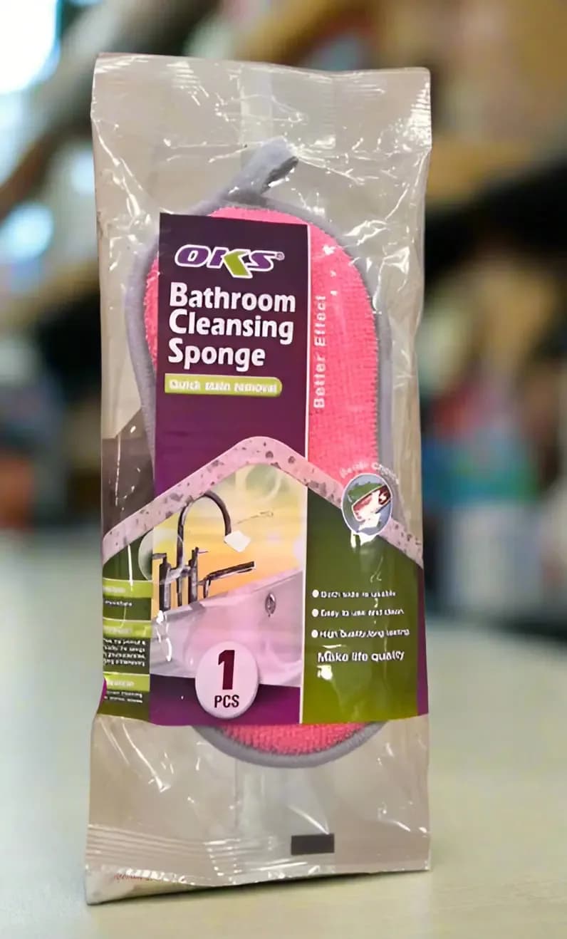 Cleaning sponge OKS Bathroom Cleansing Sponge