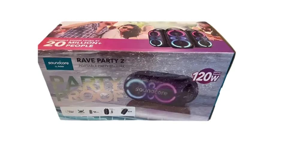 Soundcore Anker Rave Party 2 Portable Speaker 120W