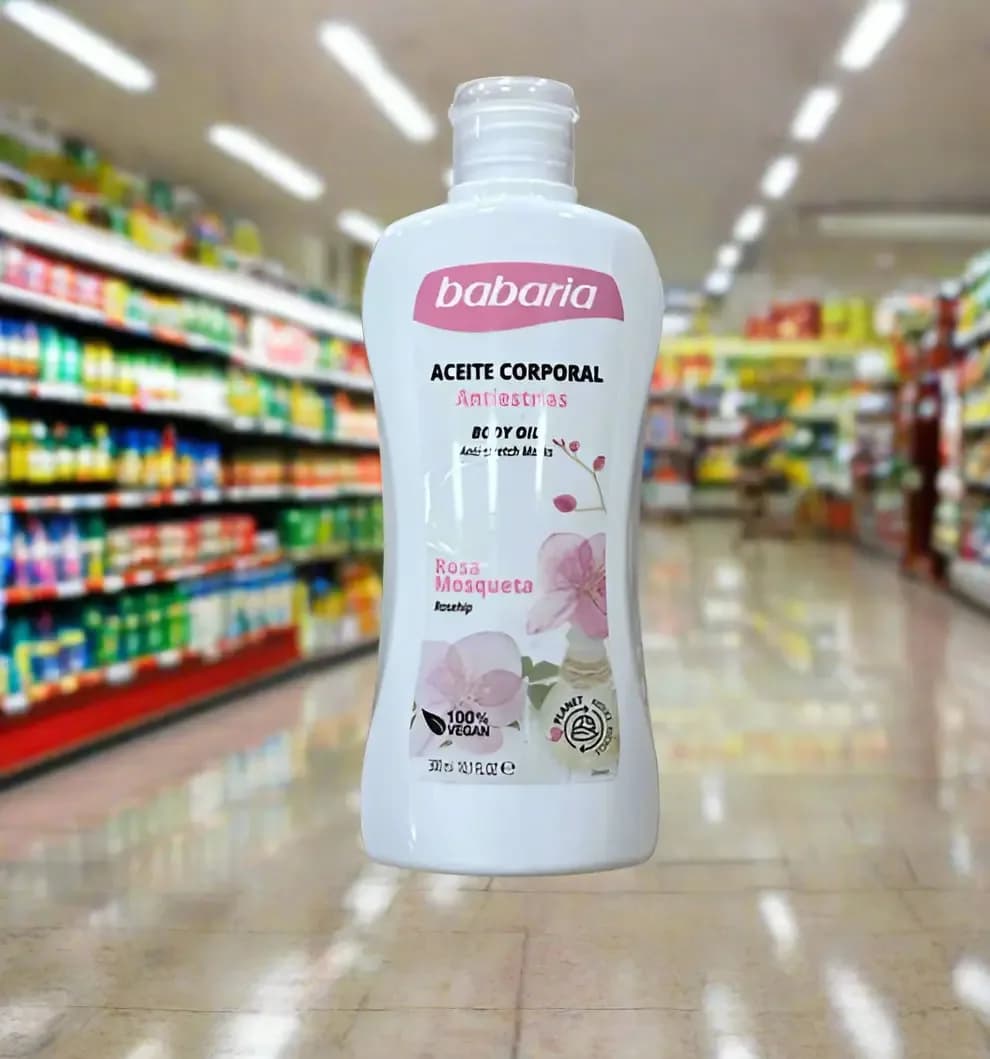 Babaria Aceite Corporal Antiestrias Rosa Mosqueta 300ml