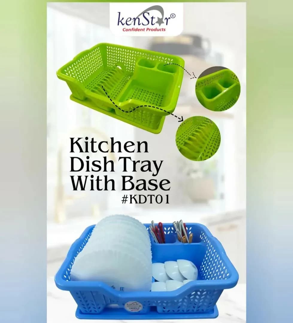 Kenstar Kitchen Dish Tray With Base KDT01