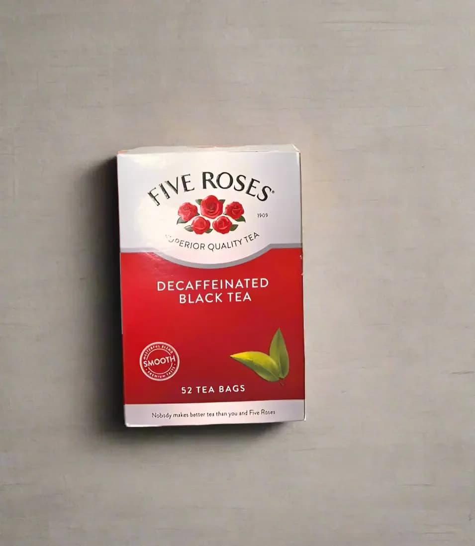 Five Roses Decaffeinated Black Tea 125g