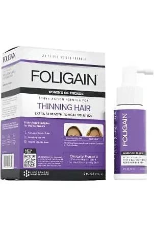 Foligain Triple Action Formula for Thinning Hair 59ml For women"10% Trioxidil