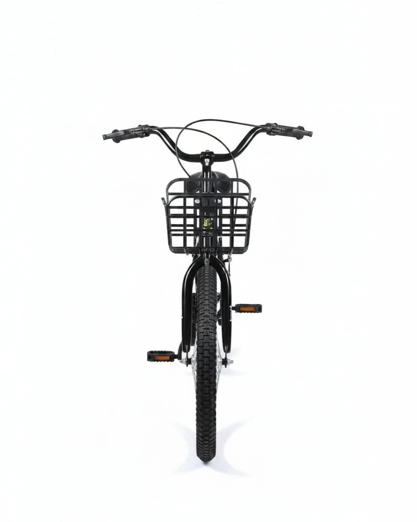 Bicycle with Front Cargo Basket Size 18