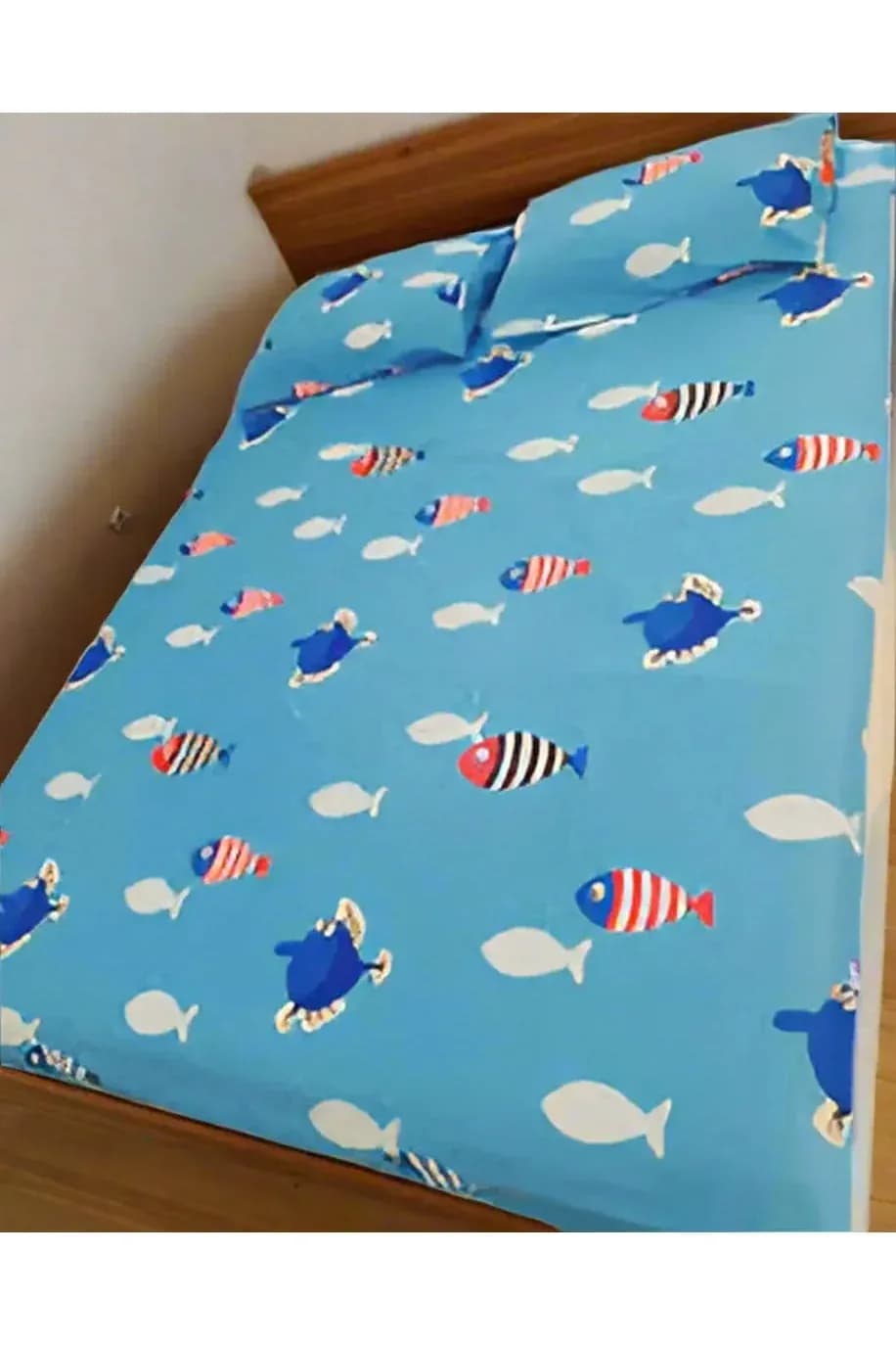 Baby Bed Sheet Cotton & 2Pillow Case