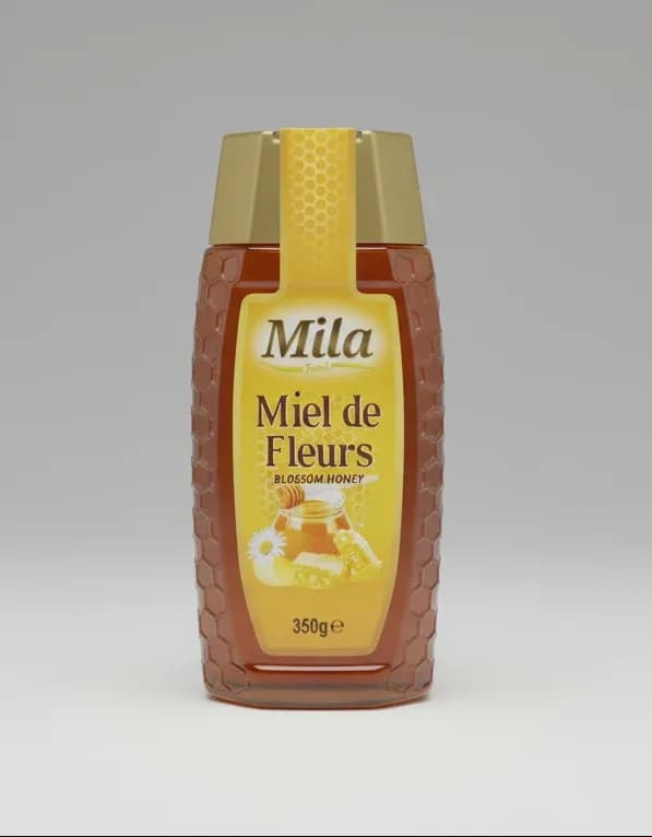 Mila Miel de Fleurs Blossom Honey – 350g