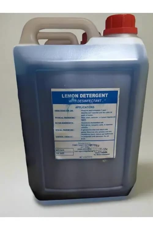 Lemon Detergent With Desinfectant