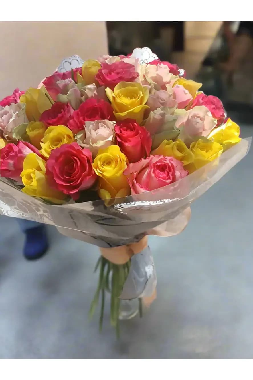 Sunrise Blossom Basket