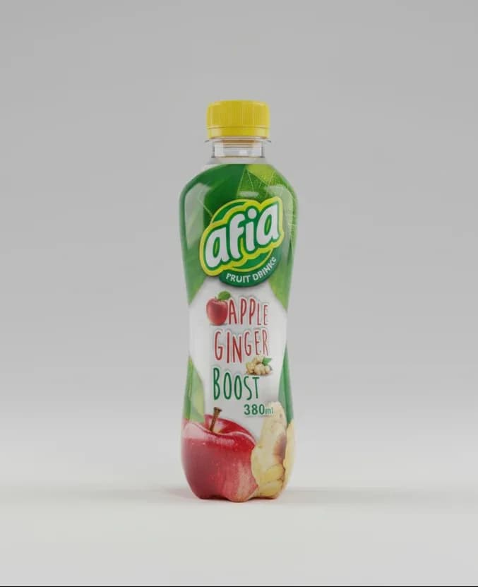 Afia Apple Ginger Boost – Fruit Drink 380 ml