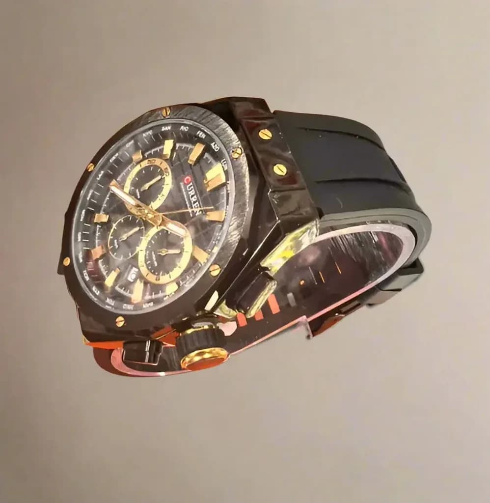 Men's Watch Brand CURREN Chronograph