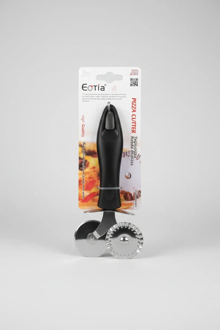 Eotía Dual-Wheel Pizza and Pastry Cutter