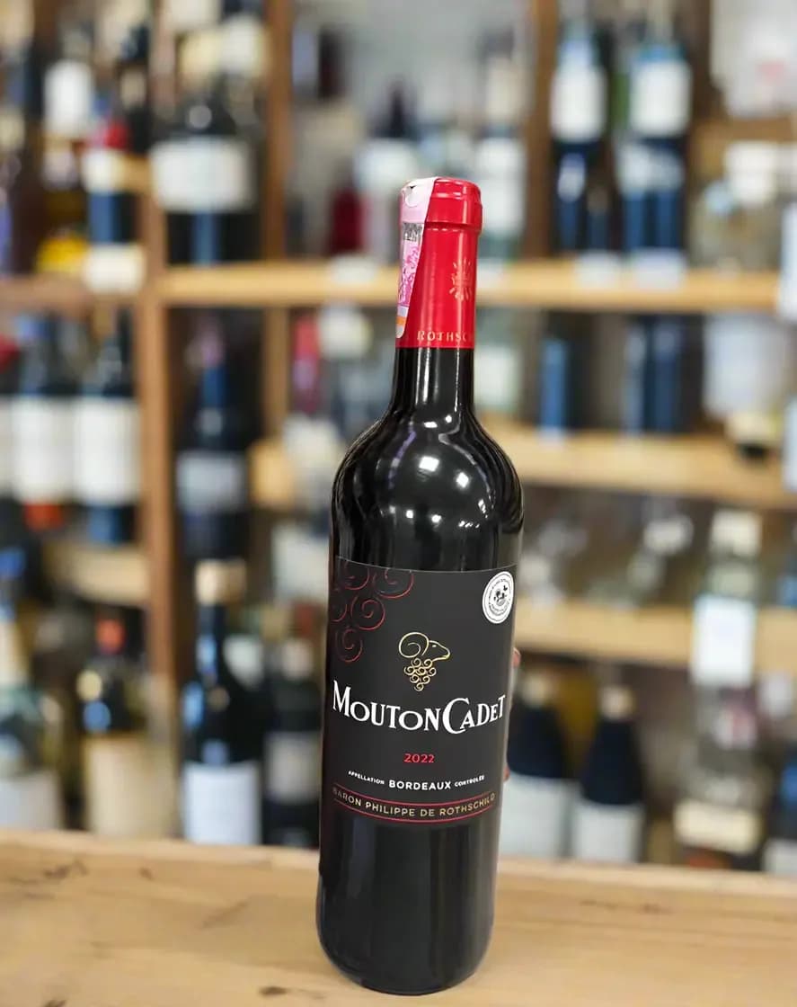 Mouton Cadet Bordeaux 2022 750ml - Classic French Red Wine