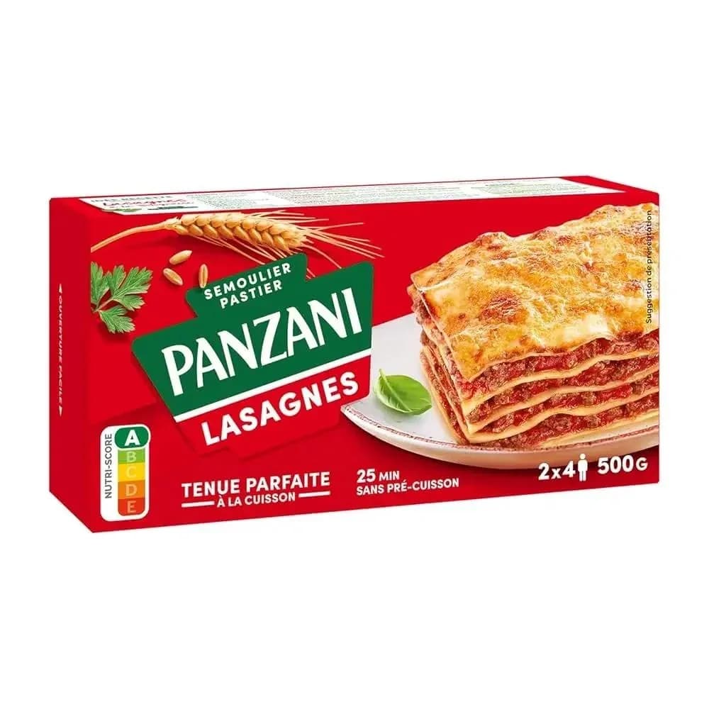 Panzani Lasagnes Pasta 500g
