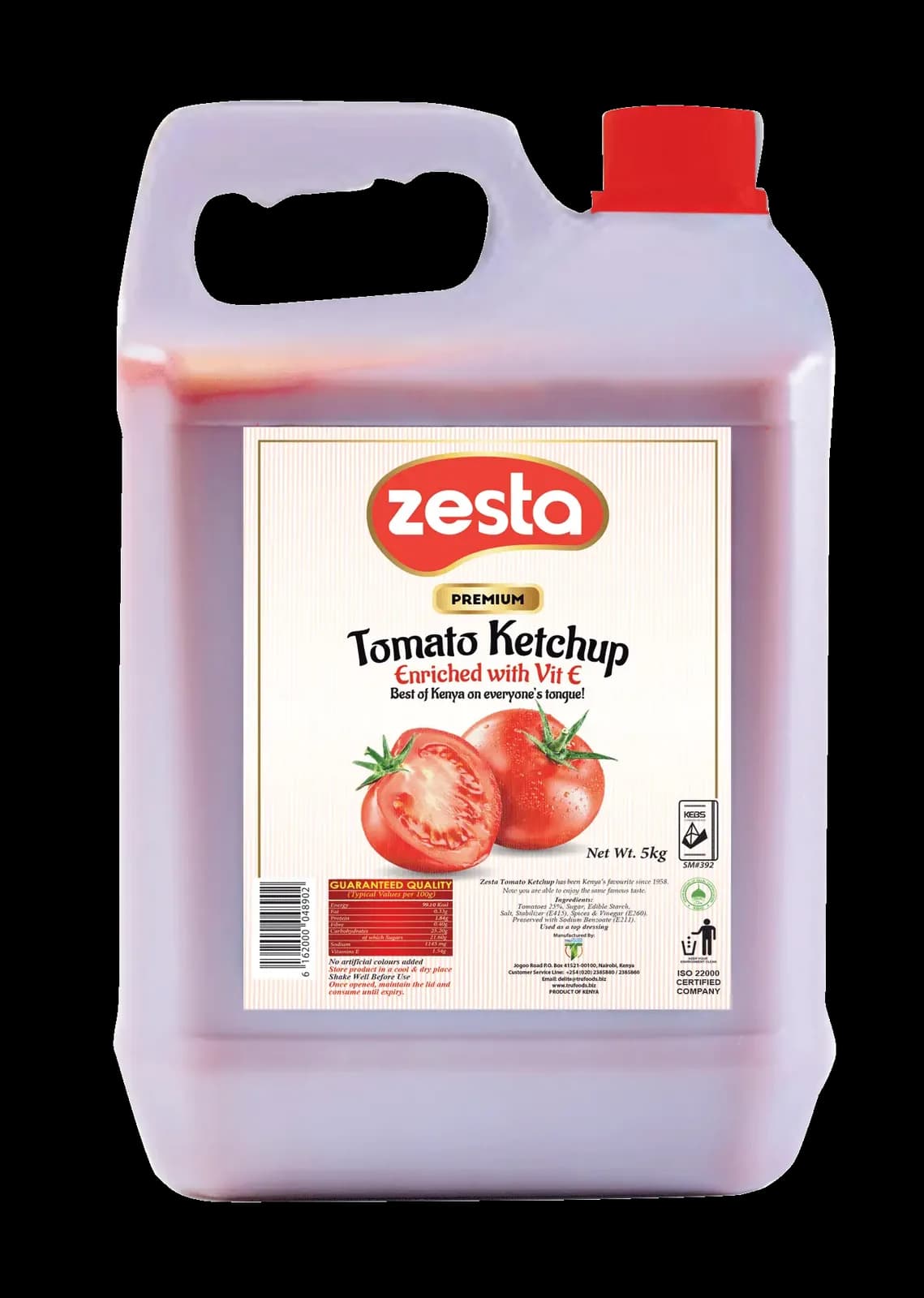 Zesta Tomato Ketchup 5lts