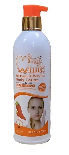 Magic White Whitening And Moisture Body Lotion 500ML