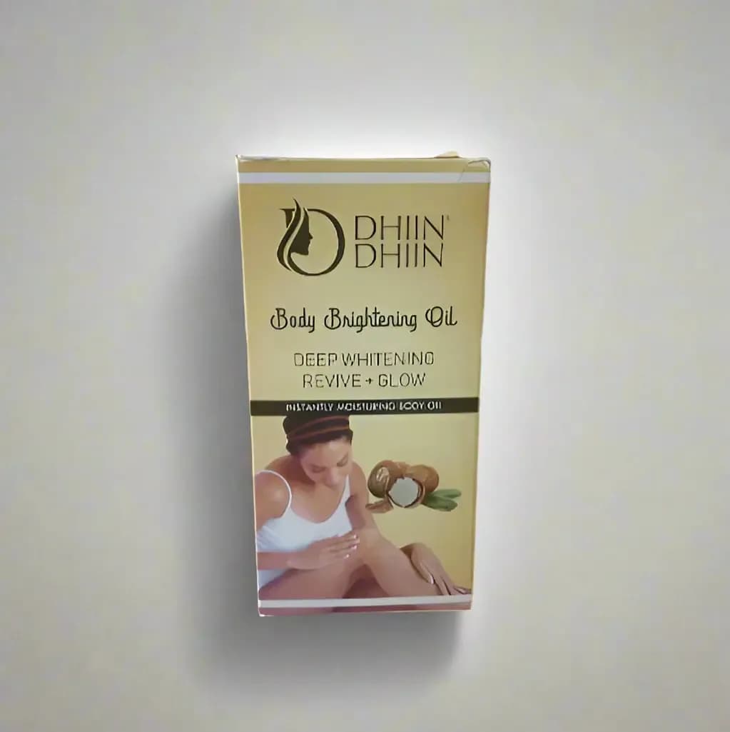 Dhiin Dhiin Body Brightening Oil - Deep Whitening, Revive & Glow