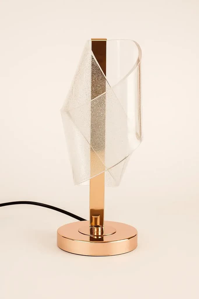Elegant Modern Crystal Table Lamp