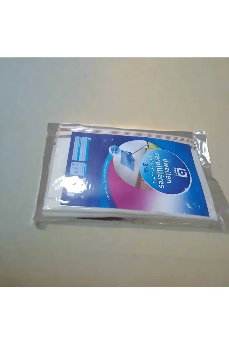 Boni Cleaning Cloths 3-Pack – 60 x 70 cm Floor Wipes for Sparkling Surfaces