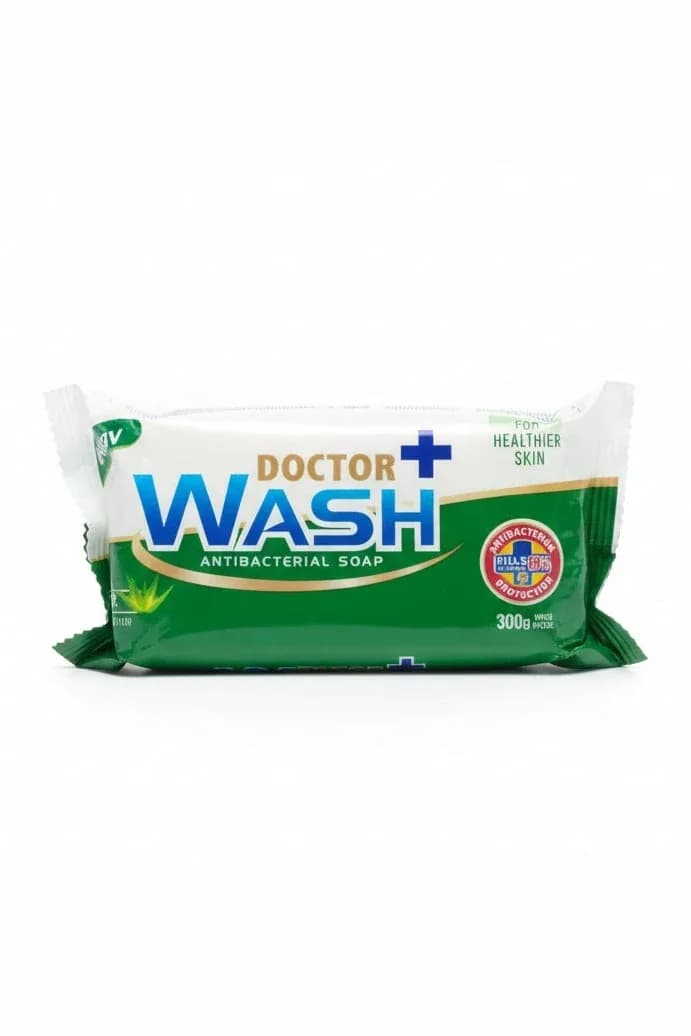 Doctor Wash+ Antibacterial Soap – Germ Protection & Gentle Care 300g