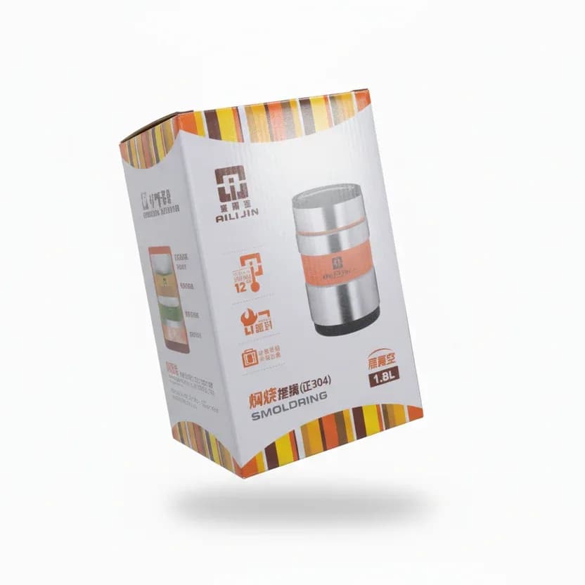 AILIJIN Stainless Steel Vacuum Food Jar – 1.8L Insulated Thermal Container