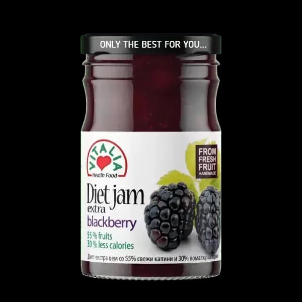 Diet Jam | Blackberry 370g
