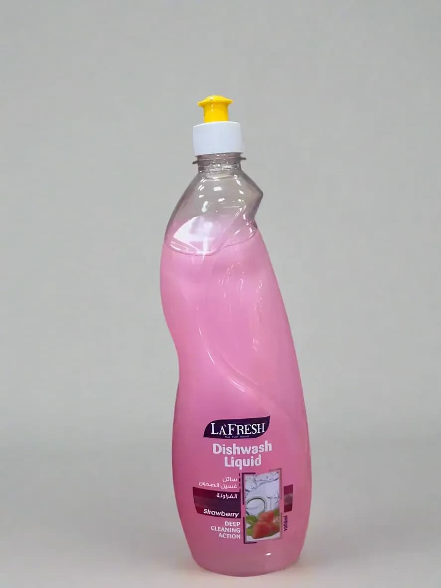 La Fresh Dishwash Liquid Strawberry 1L