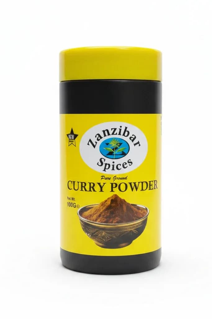 Zanzibar Spices Pure Ground Curry Powder/100g