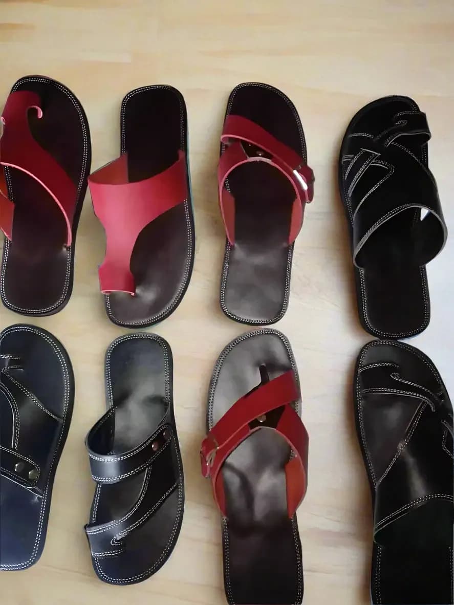Crimson Noir Slides 1 pair, size 39-44