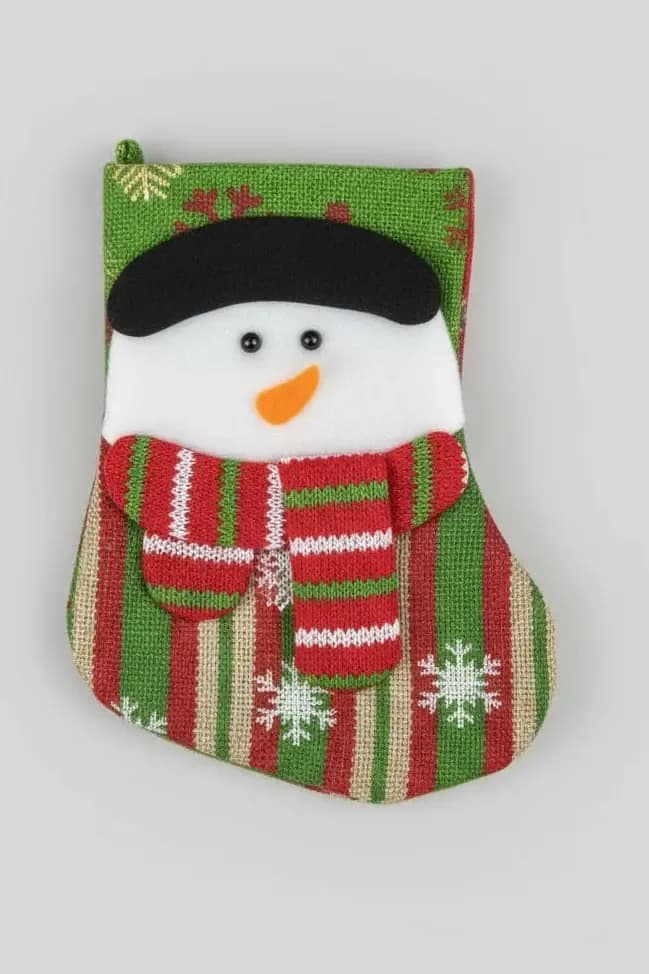 Christmas Stocking – Snowman Design