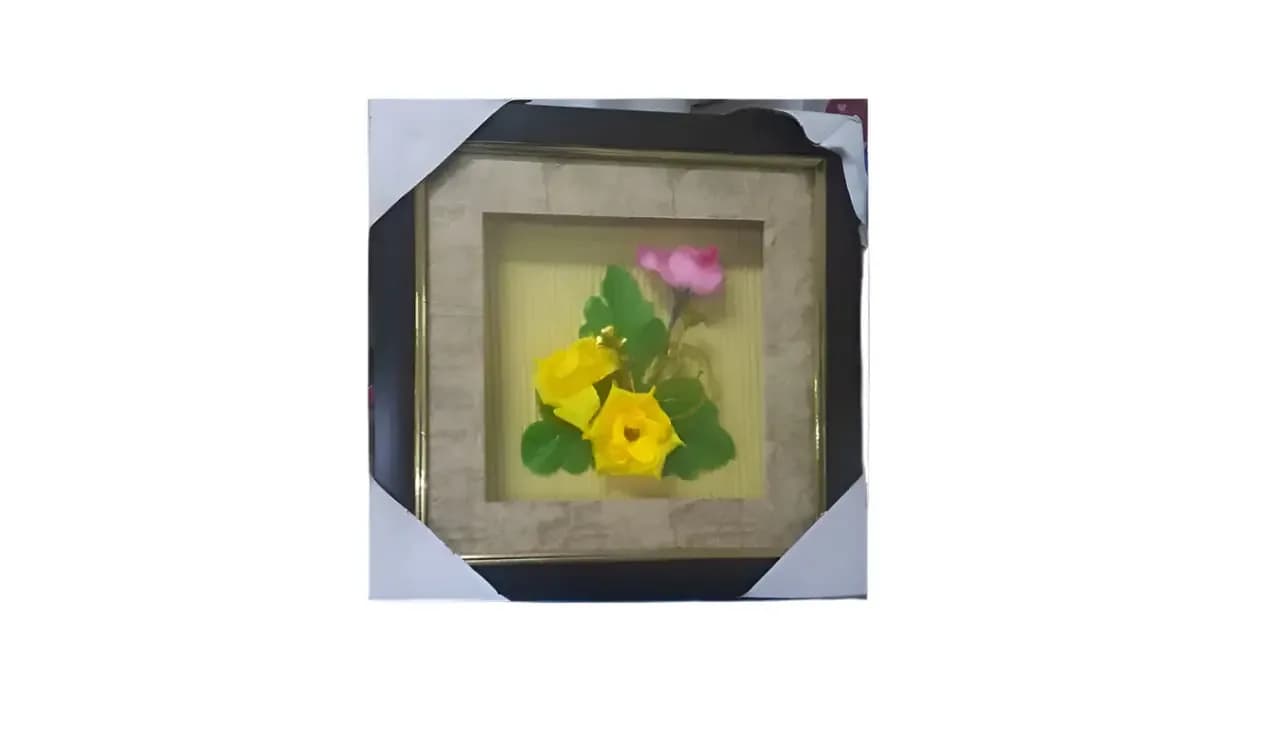 Flower Picture Frame Decoration