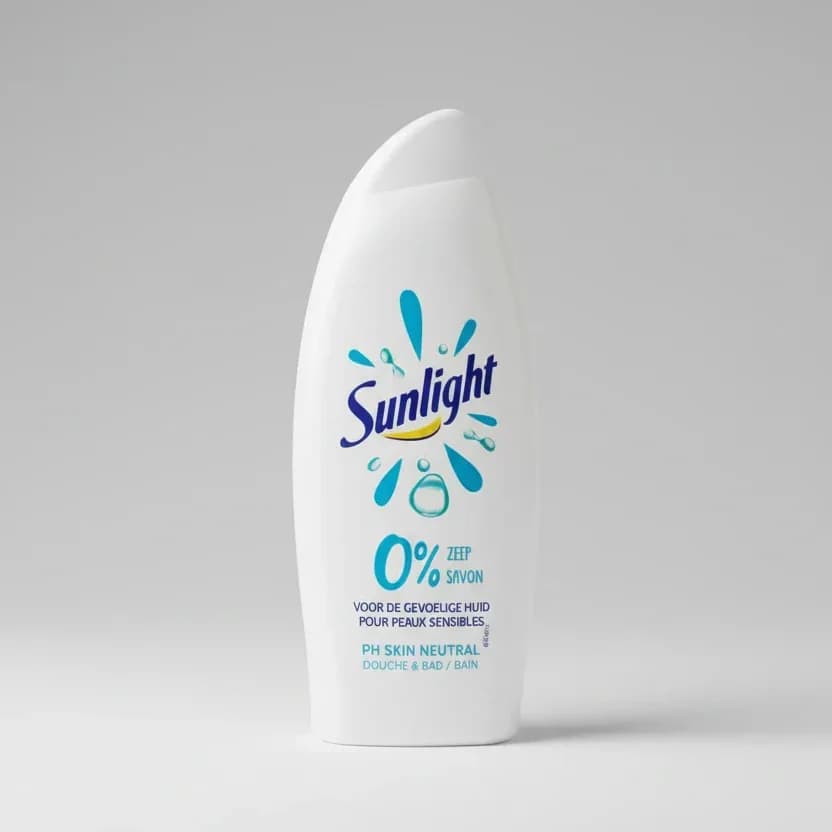 Sunlight 0% Soap Sensitive Skin Shower Gel & Bath
