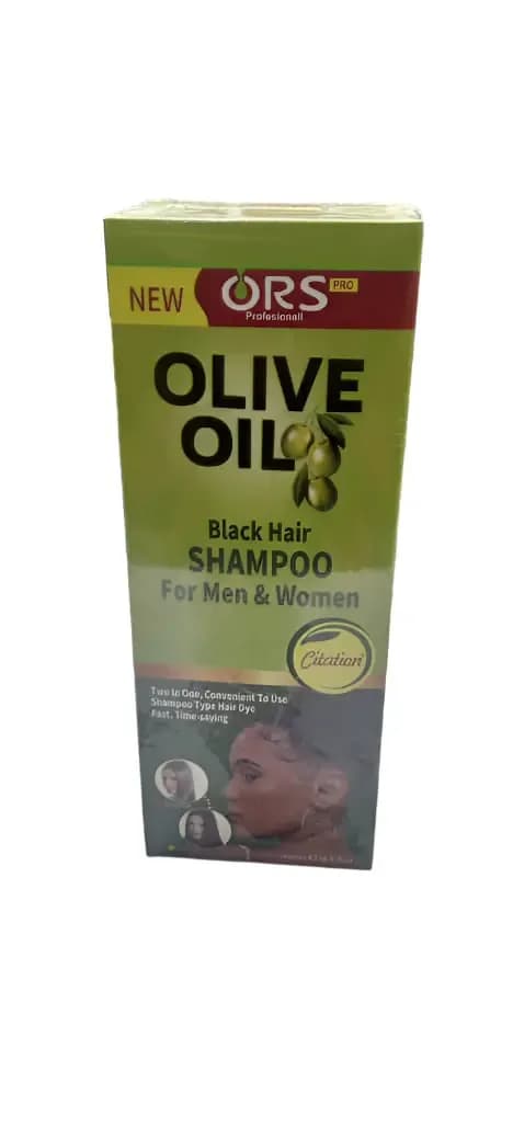 Olive Oil Black Hair Shampoo For Men & Women