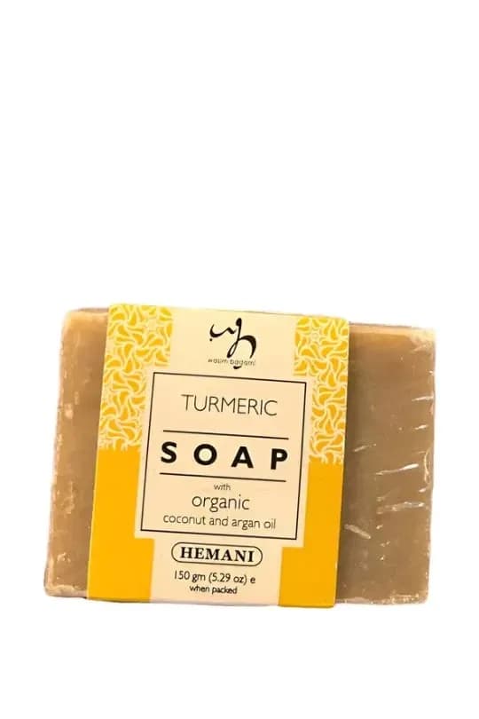 Turmeric Soap with Organic Coconut and Argan Oil (150g)