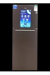 Von VART-26NMS Double Door Fridge, 202L - Silver