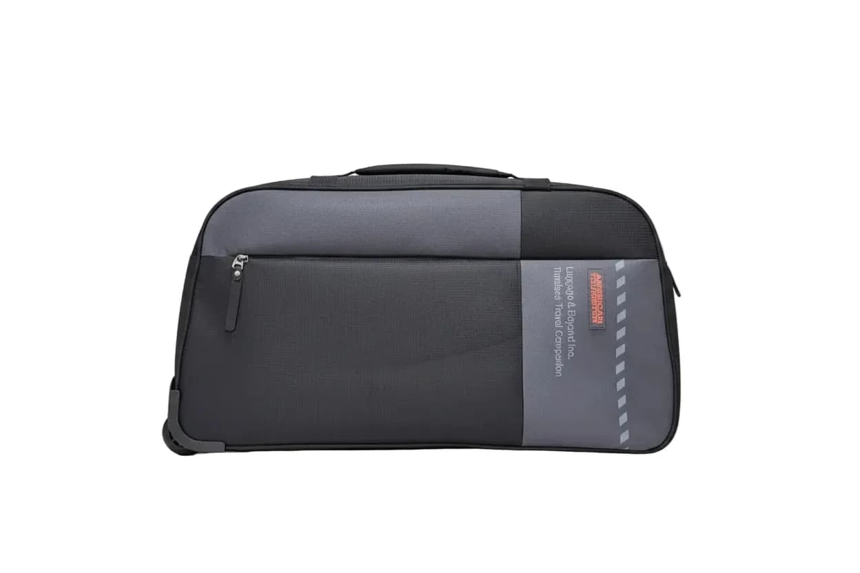 American Tourister Rolling Duffel Bag (Grey/Black)
