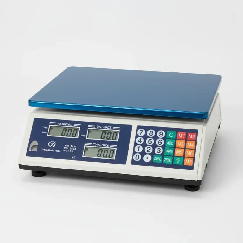 Dahongying Rechargeable Electronic Price Computing Scale Maximum 40kg