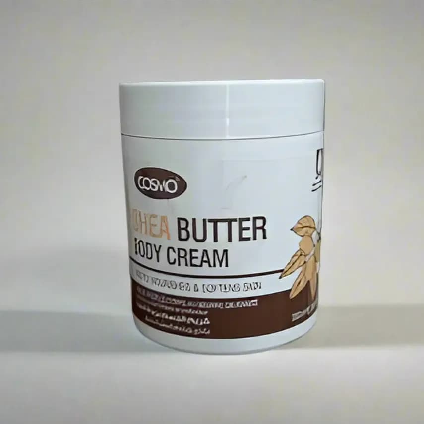 Cosmo Shea Butter Body Cream - 500ml Deep Nourishing Moisturizer