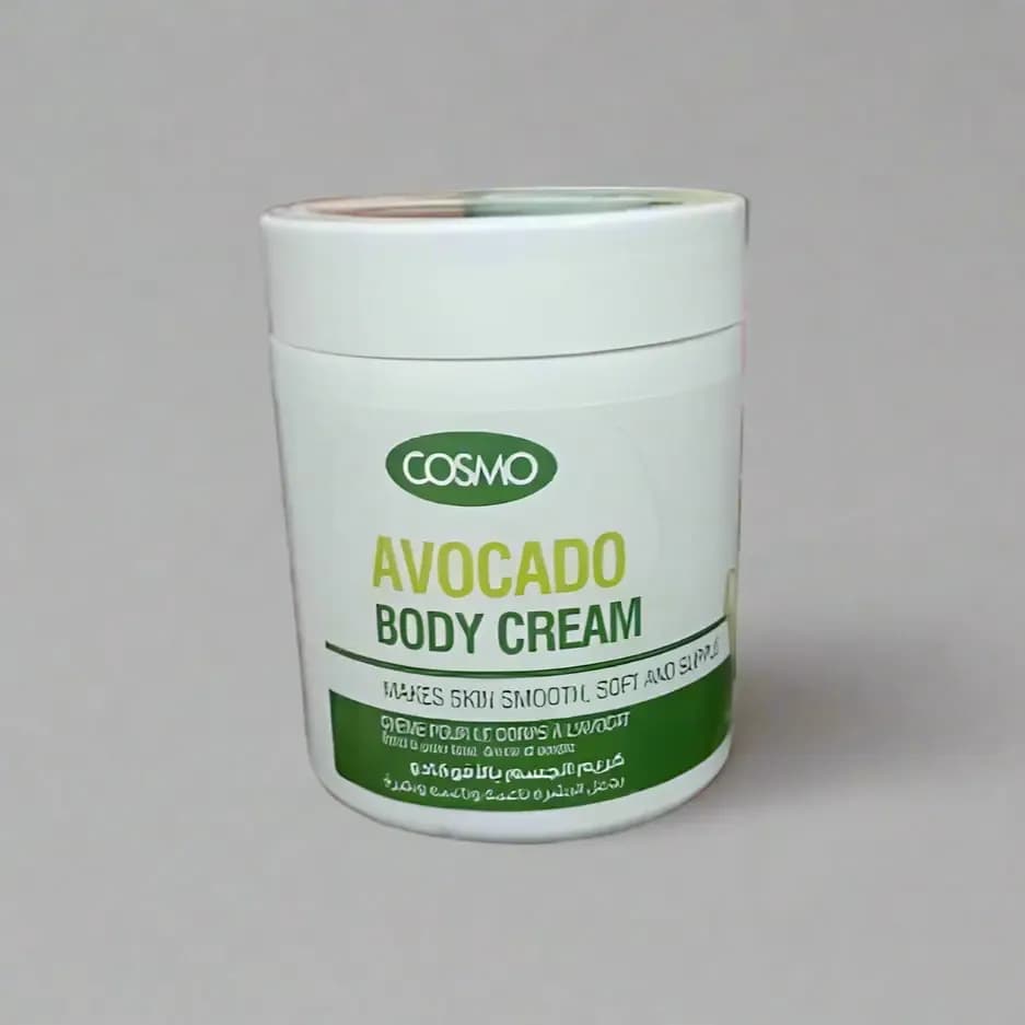 Cosmo Avocado Body Cream - 500ml for Smooth, Soft & Supple Skin